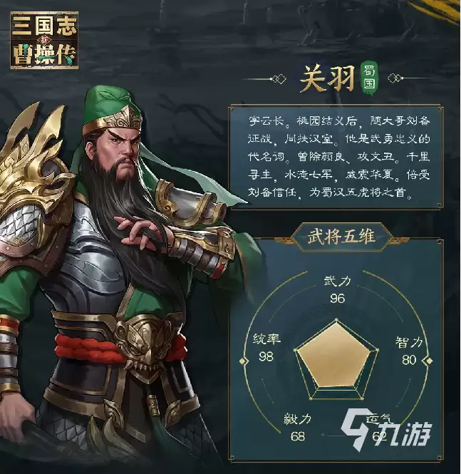 新三国志曹操传关羽怎么玩 新三国志曹操传关羽技能玩法介绍