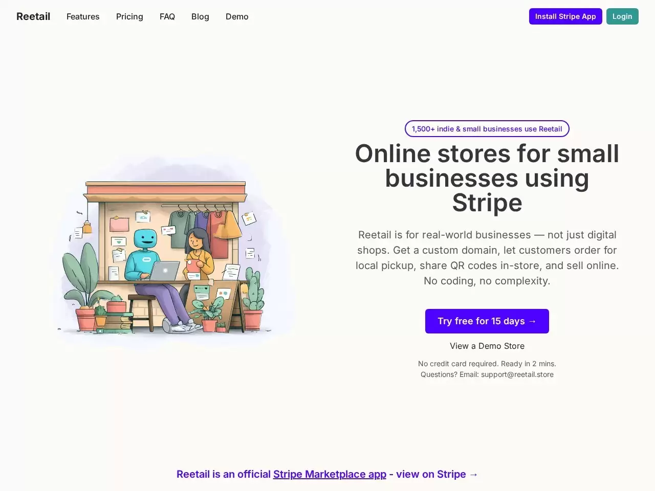 Reetail-Reetail Store是一个在线售卖产品的平台