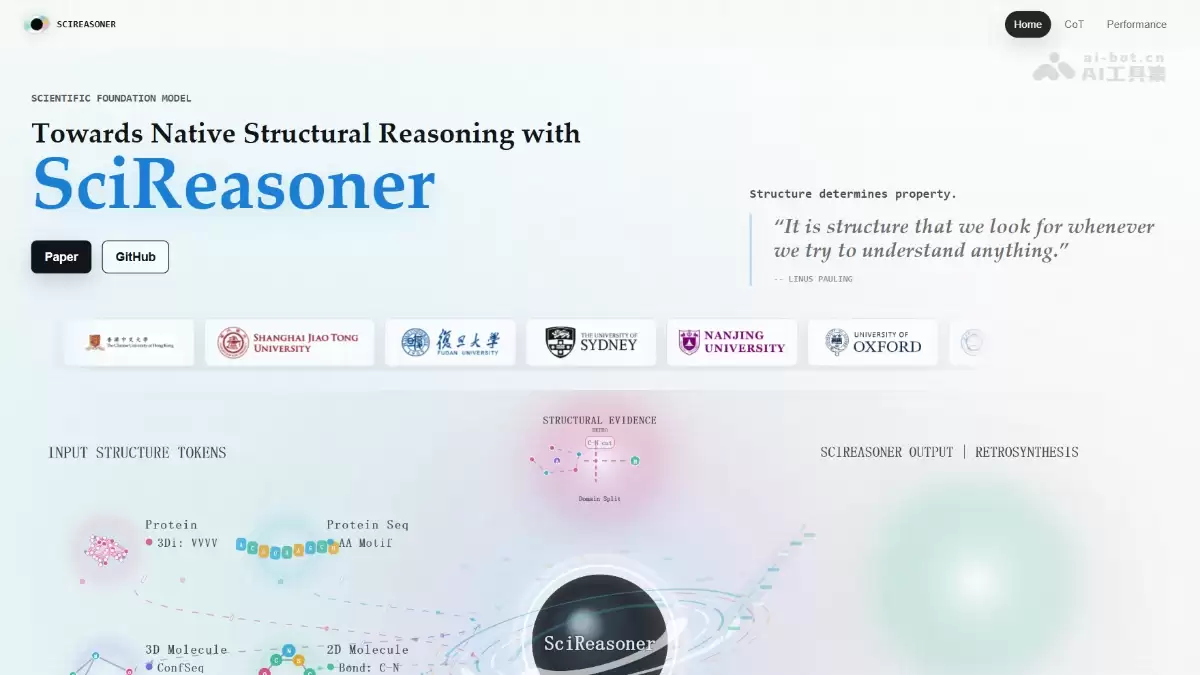 SciReasoner - 上海AI Lab等联合推出的科学推理多模态基础模型