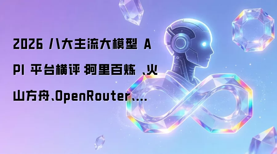 2026 八大主流大模型 API 平台横评：阿里百炼 、火山方舟 、OpenRouter 、七牛云等