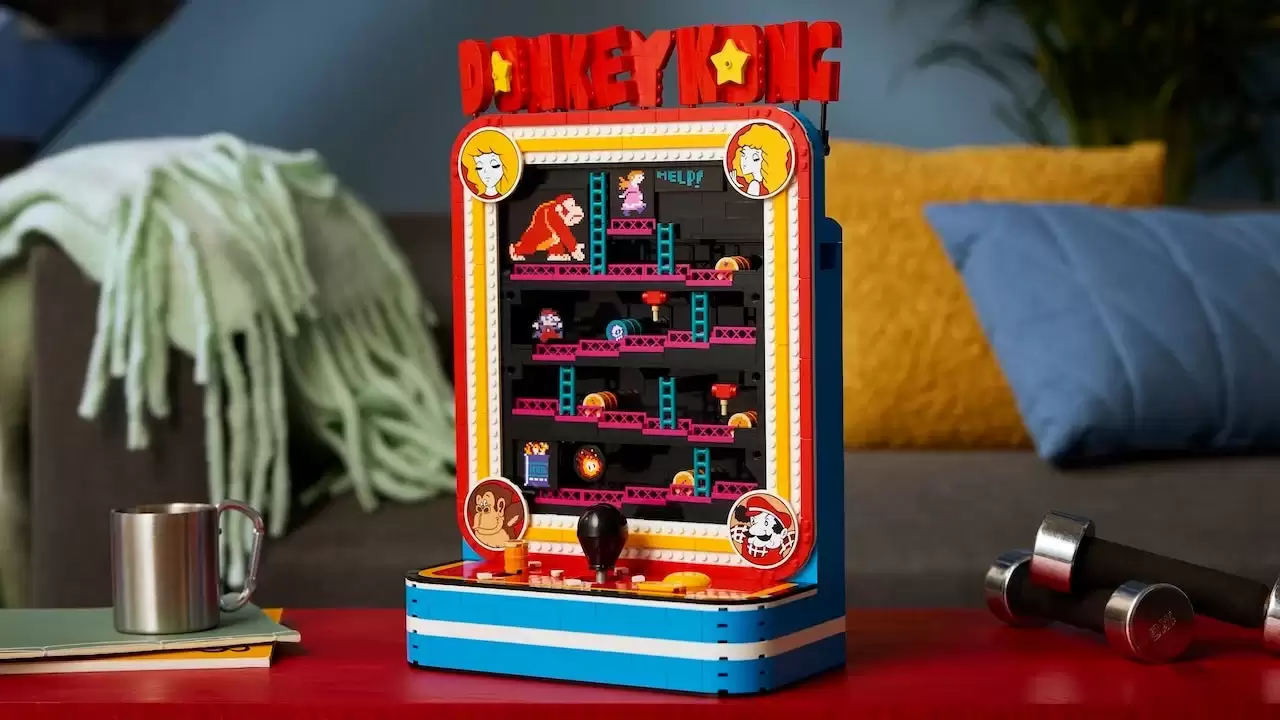 我们于SDCC 2026现场近距离观察了乐高Donkey Kong街机套装