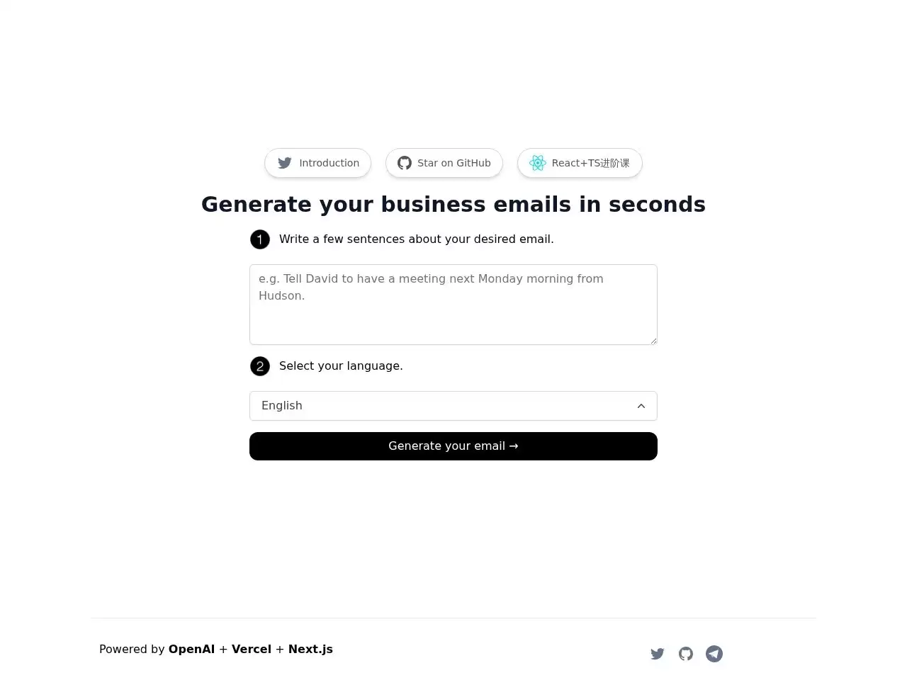 Email Helper-这是一款快速生成商务邮件的电子邮件生成器