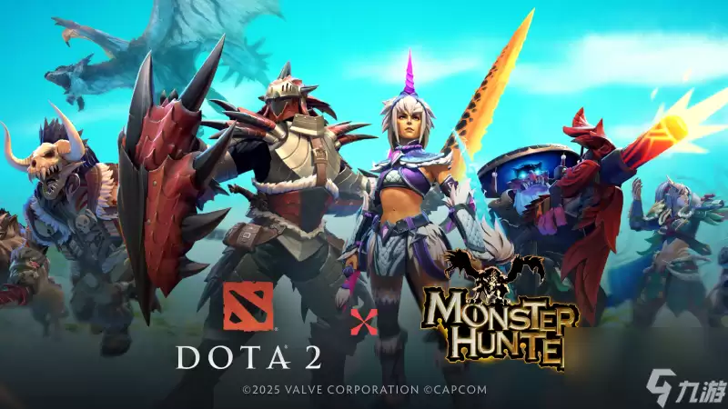 《DOTA2》联动怪物猎人 全新套装、宠物、狩猎活动、打造系统
