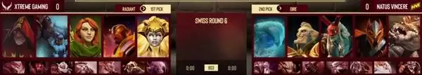 《Dota2》S27梦幻联赛XG2:1击败NaVi XG2:1NaVi赛况信息