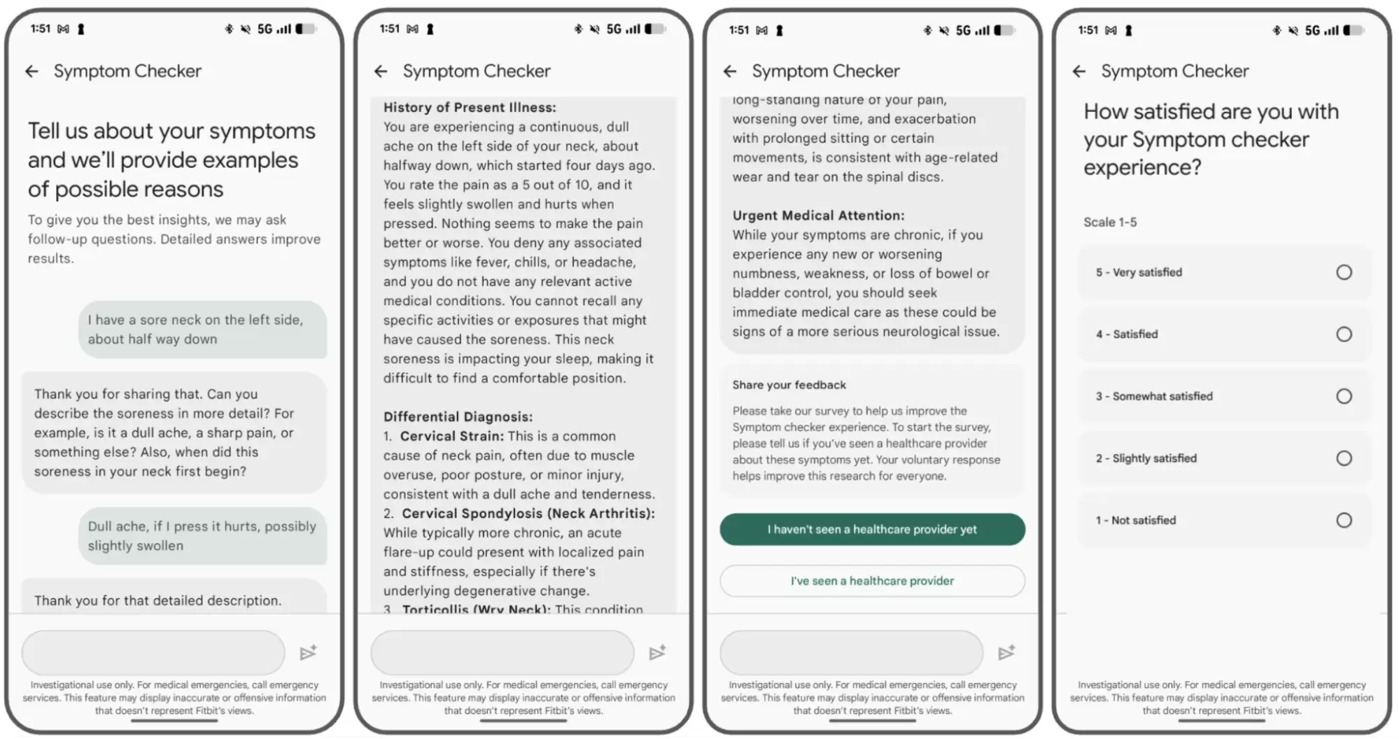 Google Research推出SymptomAI：迈向日常症状评估的对话式AI智能体