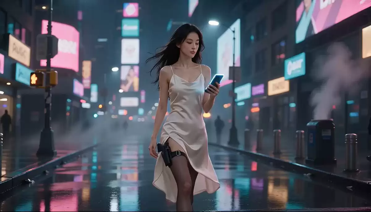 赛博朋克动作短片