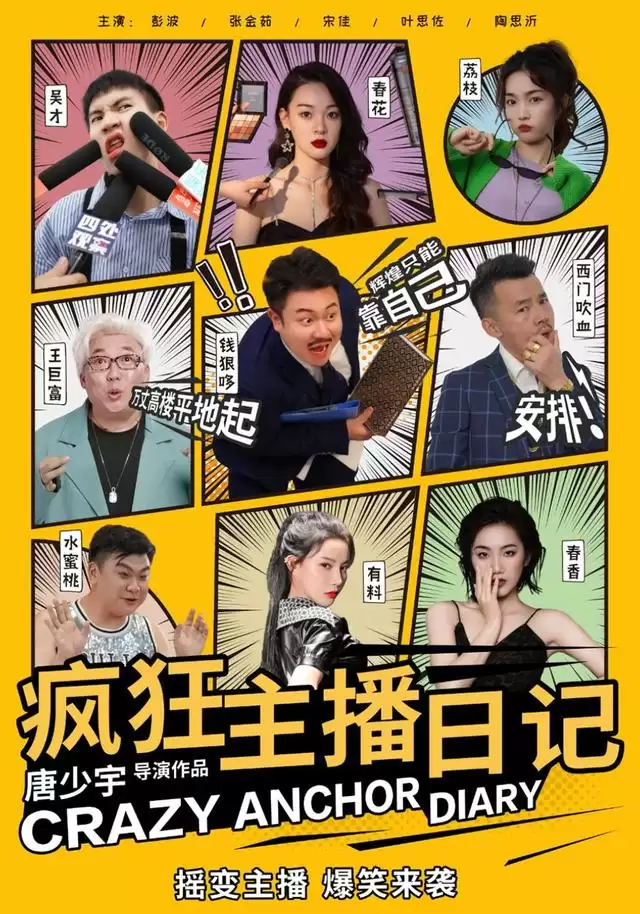 短剧《疯狂主播日记》剧情介绍