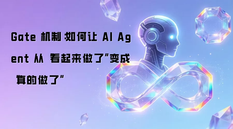 Gate 机制：如何让 AI Agent 从看起来做了变成真的做了