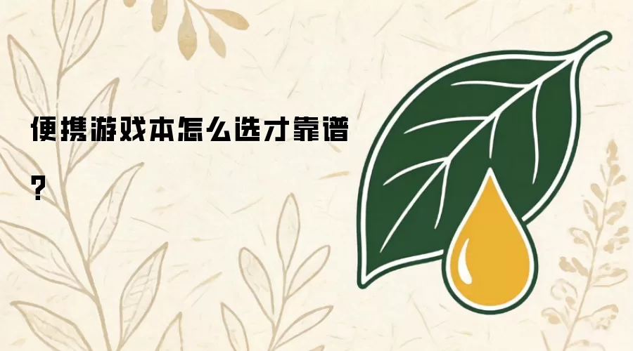 便携游戏本怎么挑才靠谱？