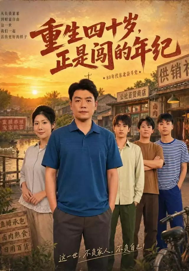 短剧《重生四十岁，正是闯的年纪》剧情介绍