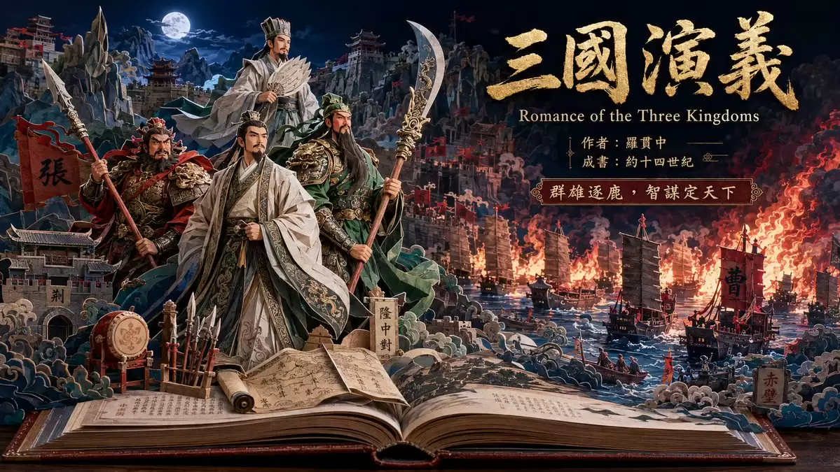 三国演义立体书情境