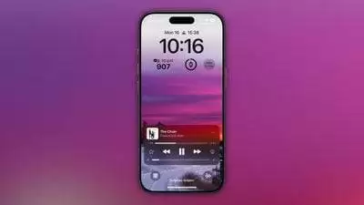 iOS 18.2：音量滑块重返 iPhone 锁屏