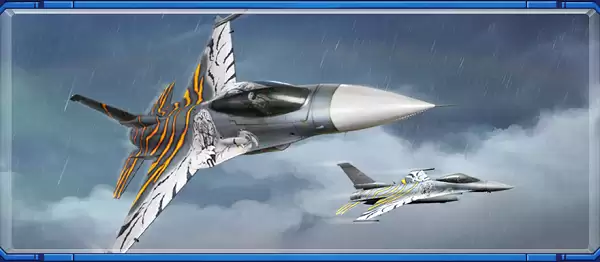 《空战争锋》F-16F 跳涧虎