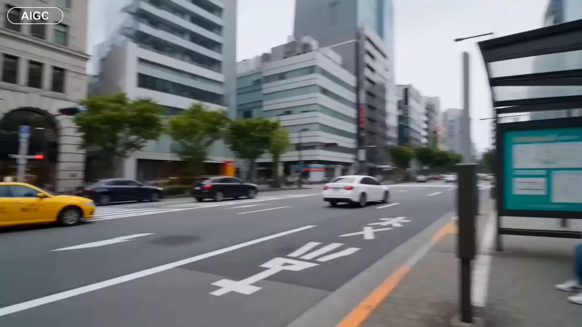 城市涂鸦层叠动画