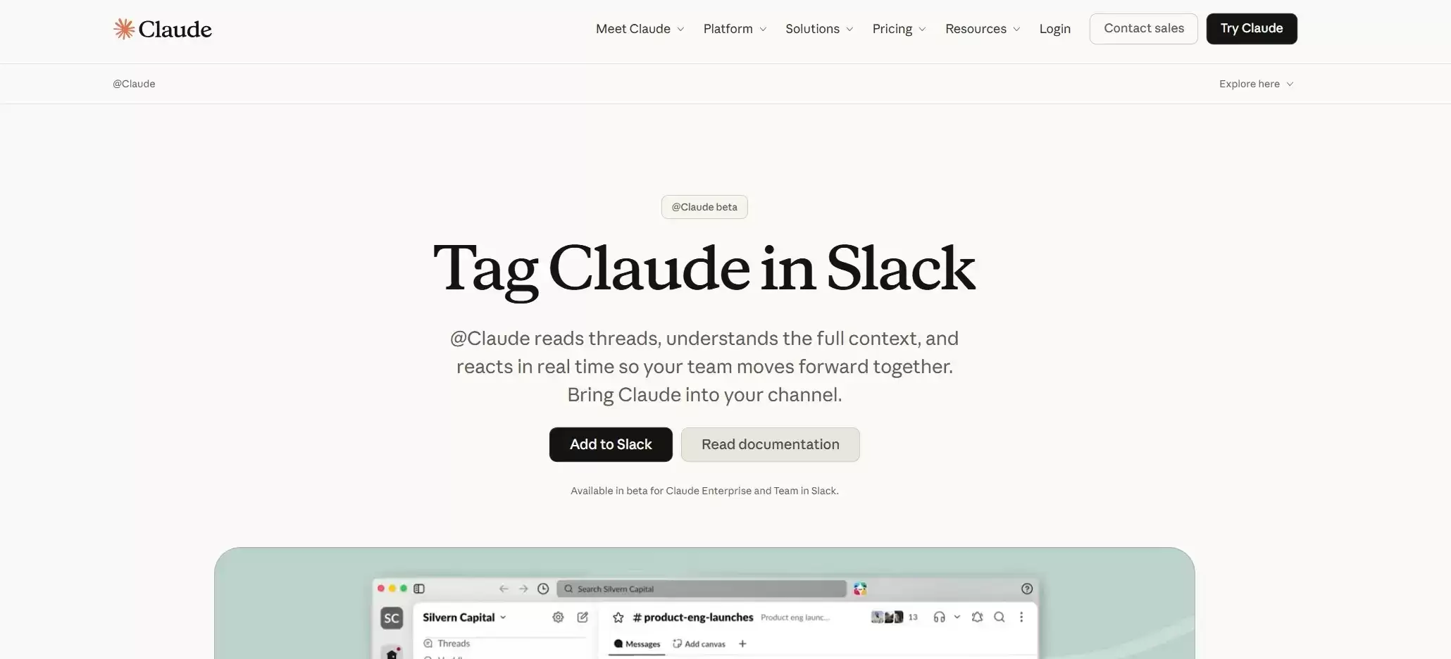 Claude Tag - Anthropic推出的Slack团队协作与企业AI Agent
