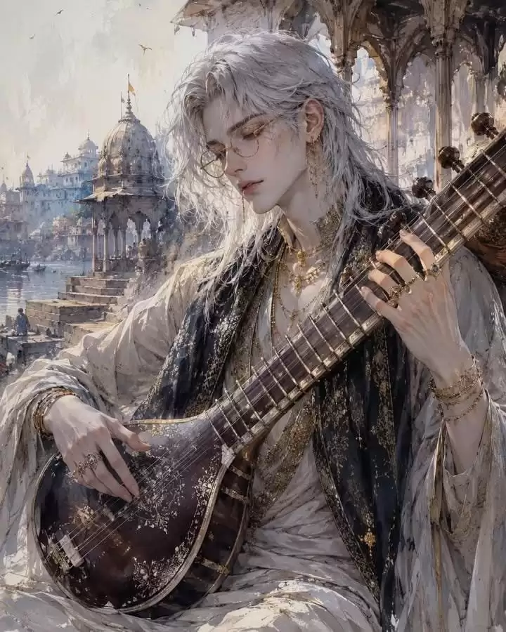 古迹里空灵的中性风音乐人