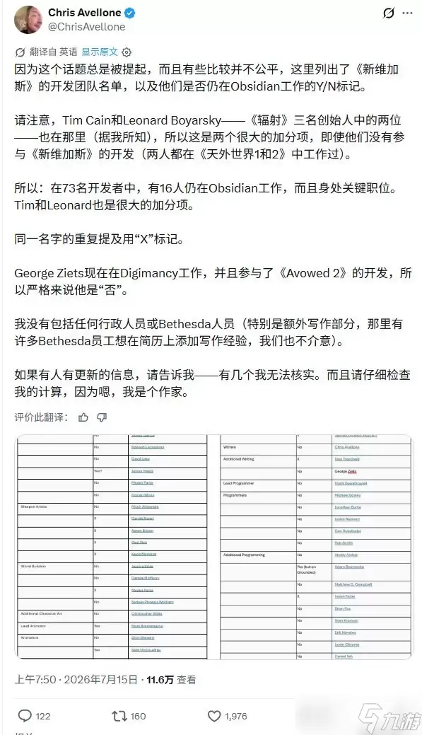 辐射 新维加斯初代团队仅16人留任：黑曜石全力开发新辐射IP