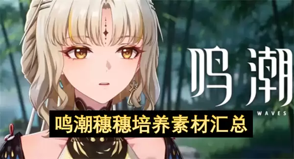 鸣潮穗穗培养素材整理