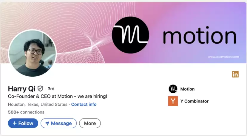 AI助力高效工作--Motion:职场人士的终极时间管理工具！