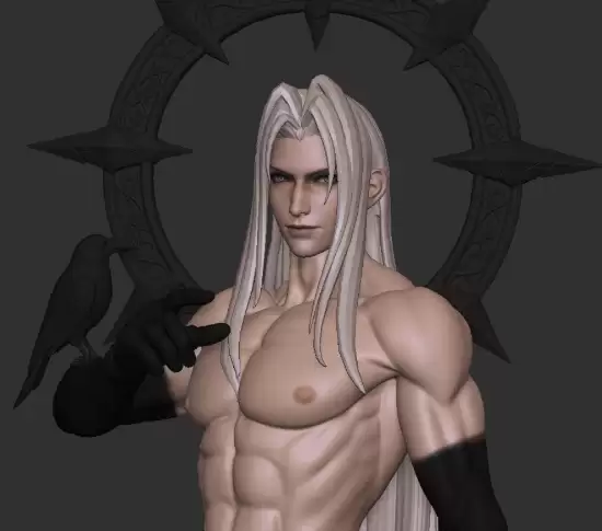Nekonest推FF7克劳德长裙手办：双生宿命与人性叩