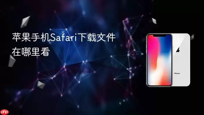 苹果手机Safari下载文件在哪看
