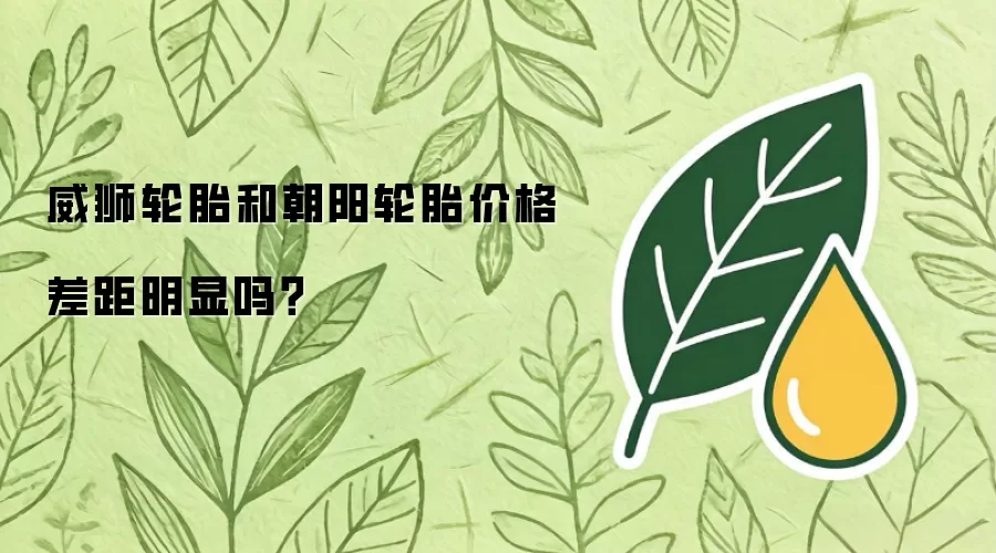 威狮轮胎和朝阳轮胎价格差距明显吗