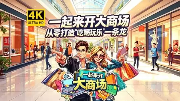 一起来开大商场 从零打造吃喝玩乐一条龙