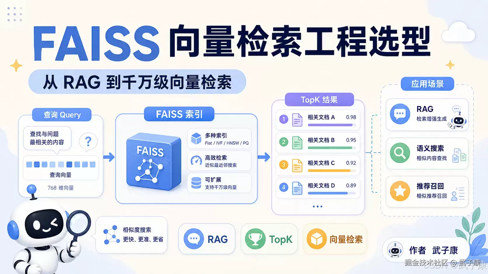 调查研究-188 FAISS 的核心场景：数据量级与工程选型：从 RAG 到千万级向量检索