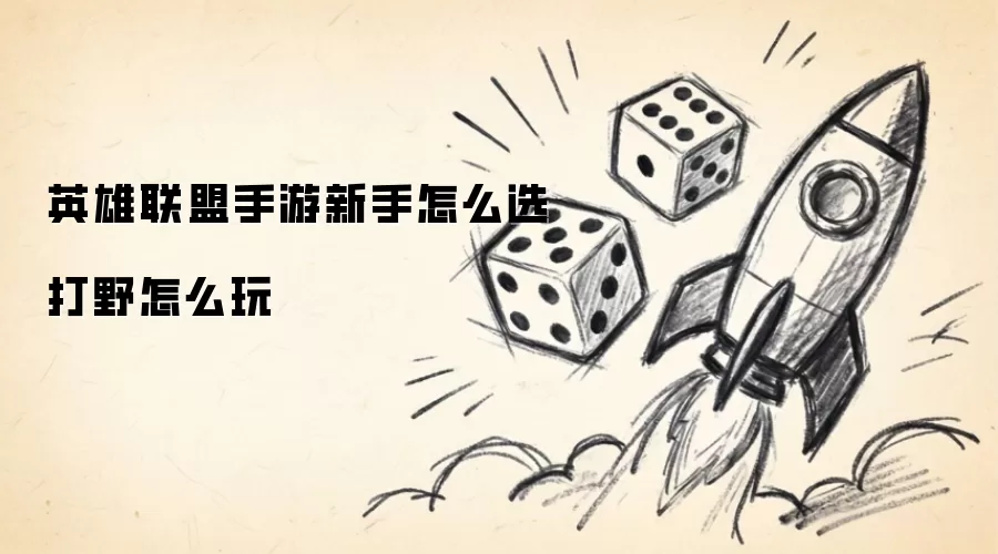 英雄联盟手游新手怎么选打野怎么玩