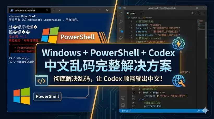 Codex中文乱码如何处理?Windows下Codex乱码成因排查与解决方案详解