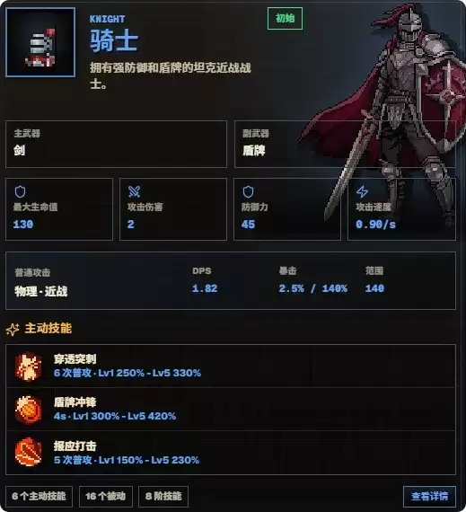 《TBH塔斯克巴英雄》职业强度排行榜