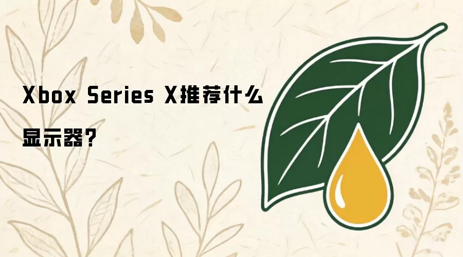 Xbox Series X推荐什么显示器？