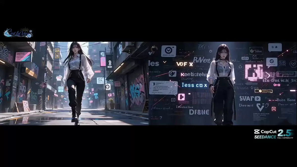 时尚街舞音乐视频提示词