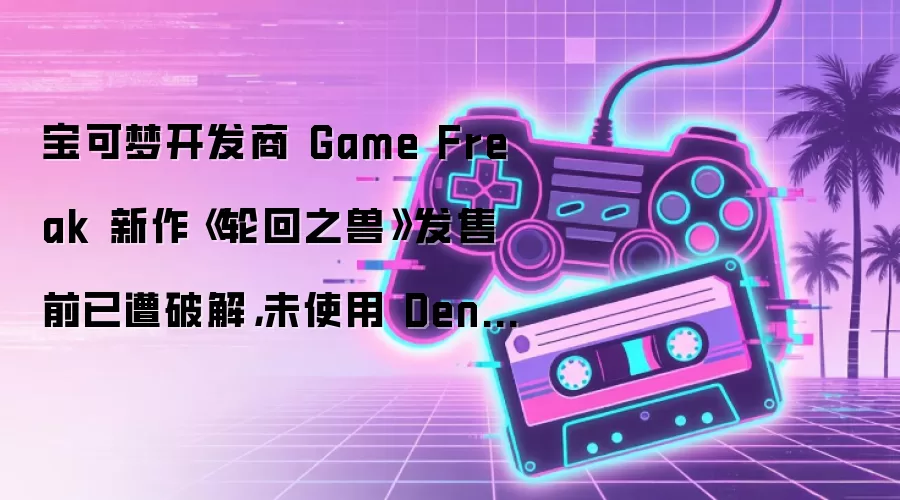 宝可梦开发商 Game Freak 新作《轮回之兽》发售前已遭破解，未使用 Denuvo 加密