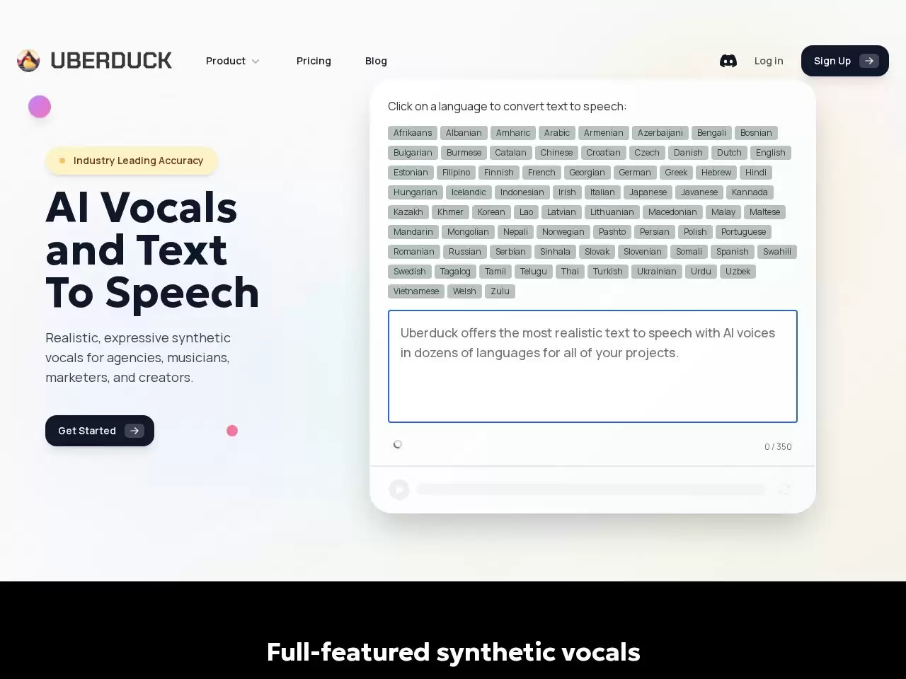uberduck ai-uberduck ai,优步鸭ai唱歌软件,语音合成器