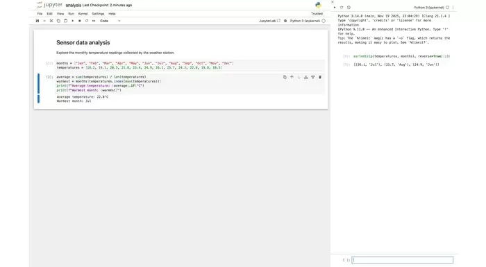Jupyter Notebook 7.6新增同内核草稿控制台