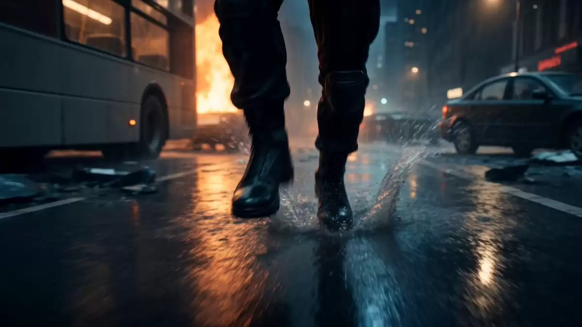 Alien Invasion City Chase Cinematic Video