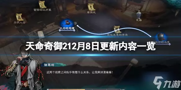 《天命奇御2》12月8日更新了什么