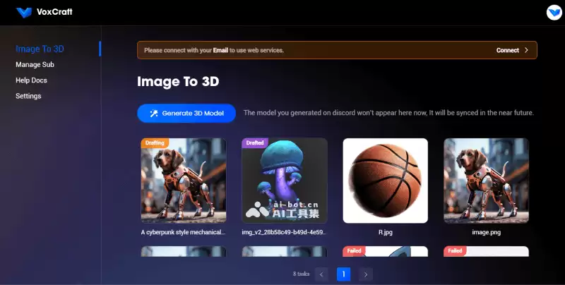 VoxCraft-免费的AI生成3D模型的工具
