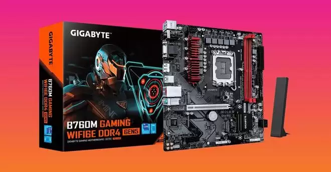 技嘉重新推出B760M GAMING主板：DDR4配PCIe 5.0插槽