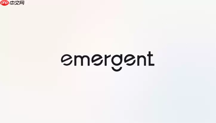 Emergent_AI可以生成React前端页面吗？