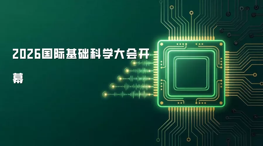 2026国际基础科学大会开幕