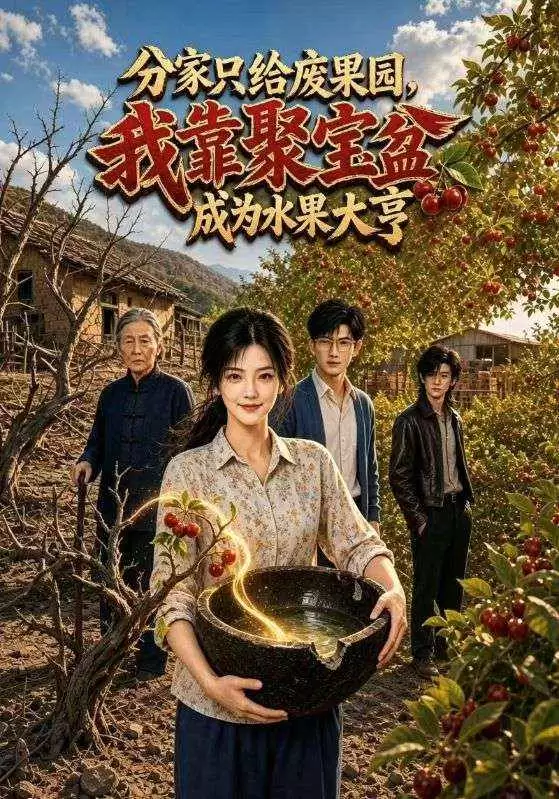 短剧《分家只给废果园，我靠聚宝盆成为水果大亨》剧情介绍