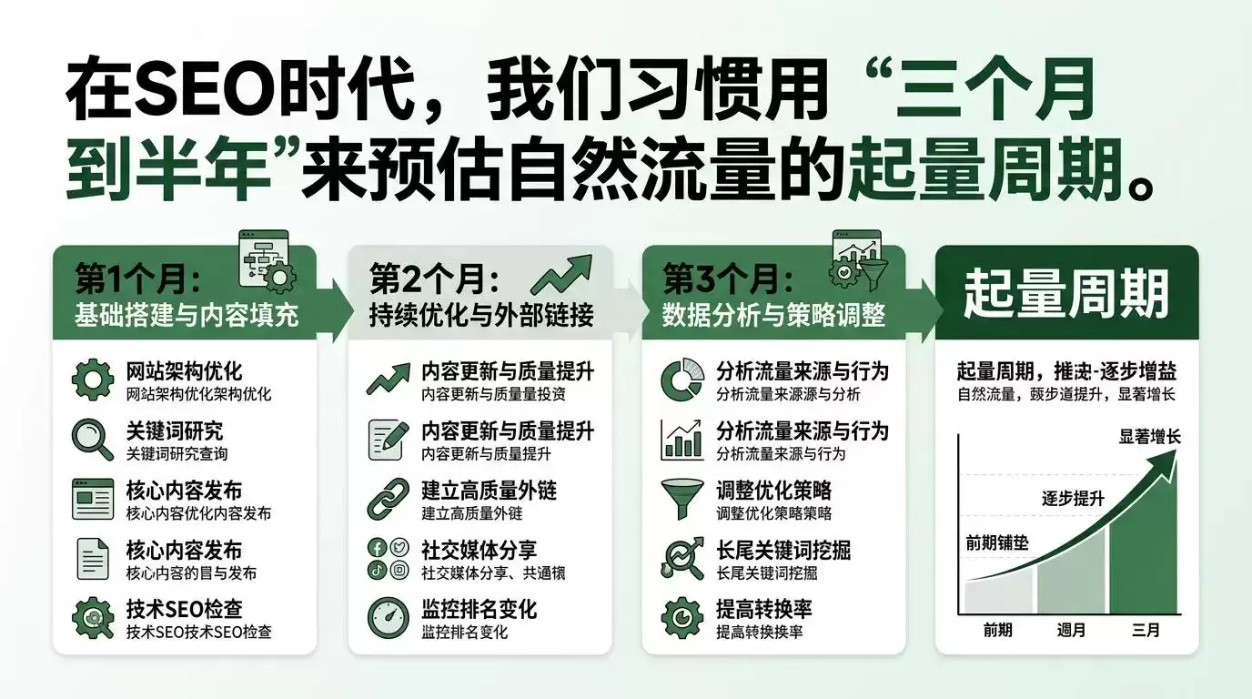 在SEO时代,我们习惯用“三个月