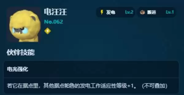 幻兽帕鲁正式版发电帕鲁推荐
