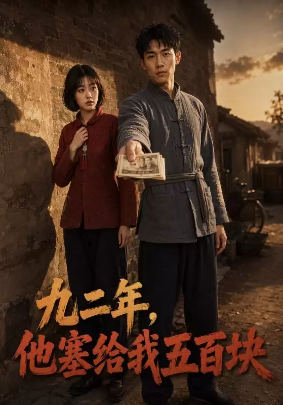 短剧《九二年，他塞给我五百块》剧情说明