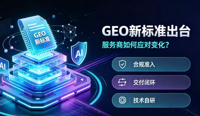 GEO新标准出台，GEO服务商如何应对变化？
