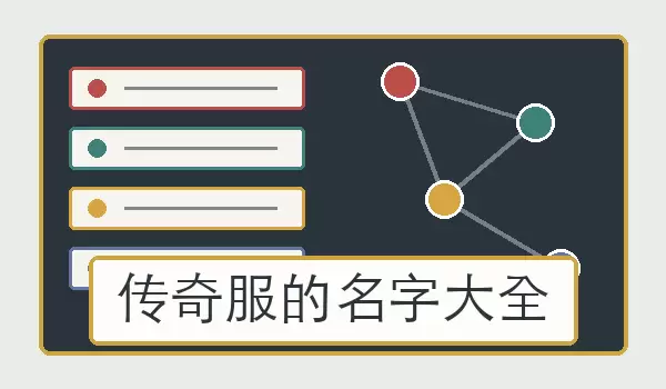 传奇服的名字汇总_服务器与区服展示名称合集