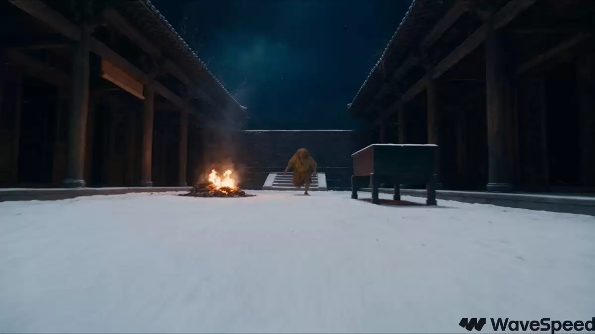 Snowy Night Xianxia Combat Sequence
