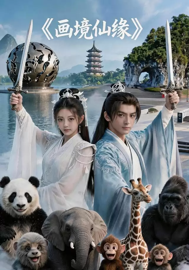 短剧《画境仙缘》剧情介绍